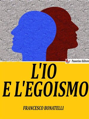 cover image of L'Io e l'egoismo